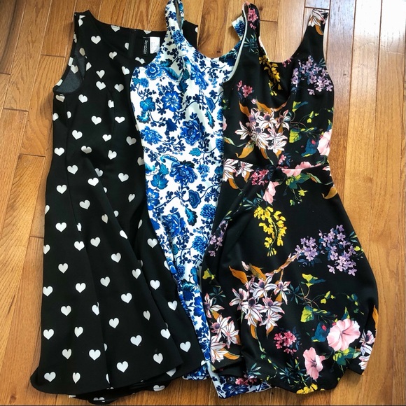 H&M Dresses Hm Divided Skater Dress Lot Of 3 Poshmark